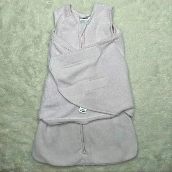 Halo Other - Halo Sleep Sack Swaddle Micro-Fleece Light Pink Size  Newborn
